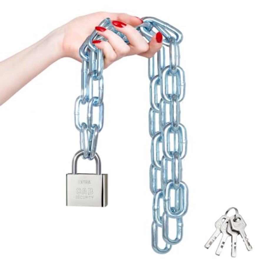 Bicycle Chain - Heavy Duty 39 Inch 8mm Galvanized