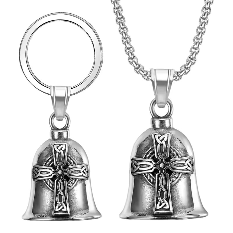 Motorcycle Chain - Motorcycle Lucky Bell Vintage Punk Bell
