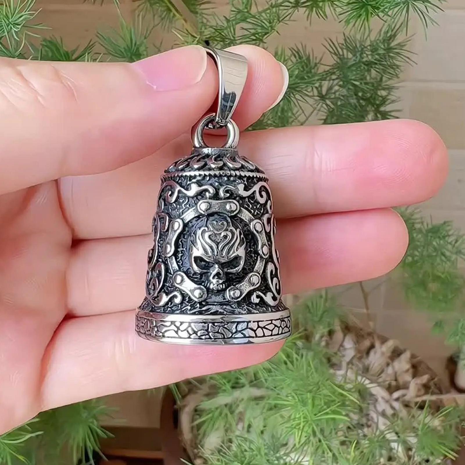 Skull Bell Charm Motorcycle Be - đánh giá và giá Motorcycle Chain