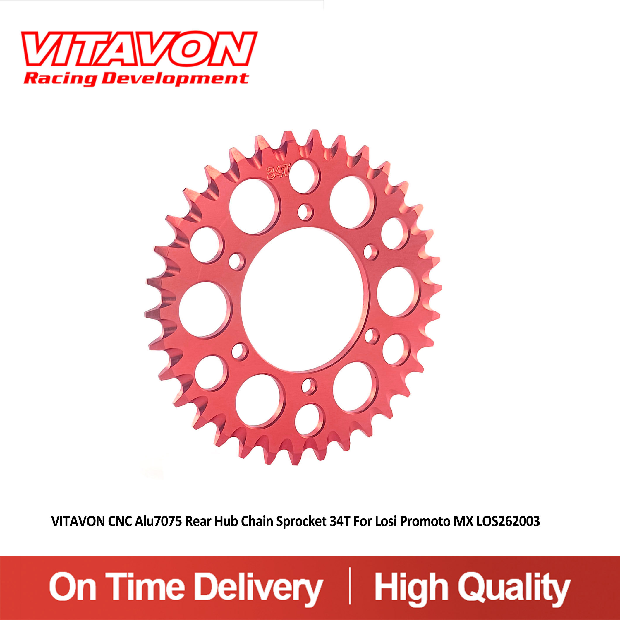 VITAVON CNC Alu7075 Rear Hub C - đánh giá và giá Chain Sprocket Set