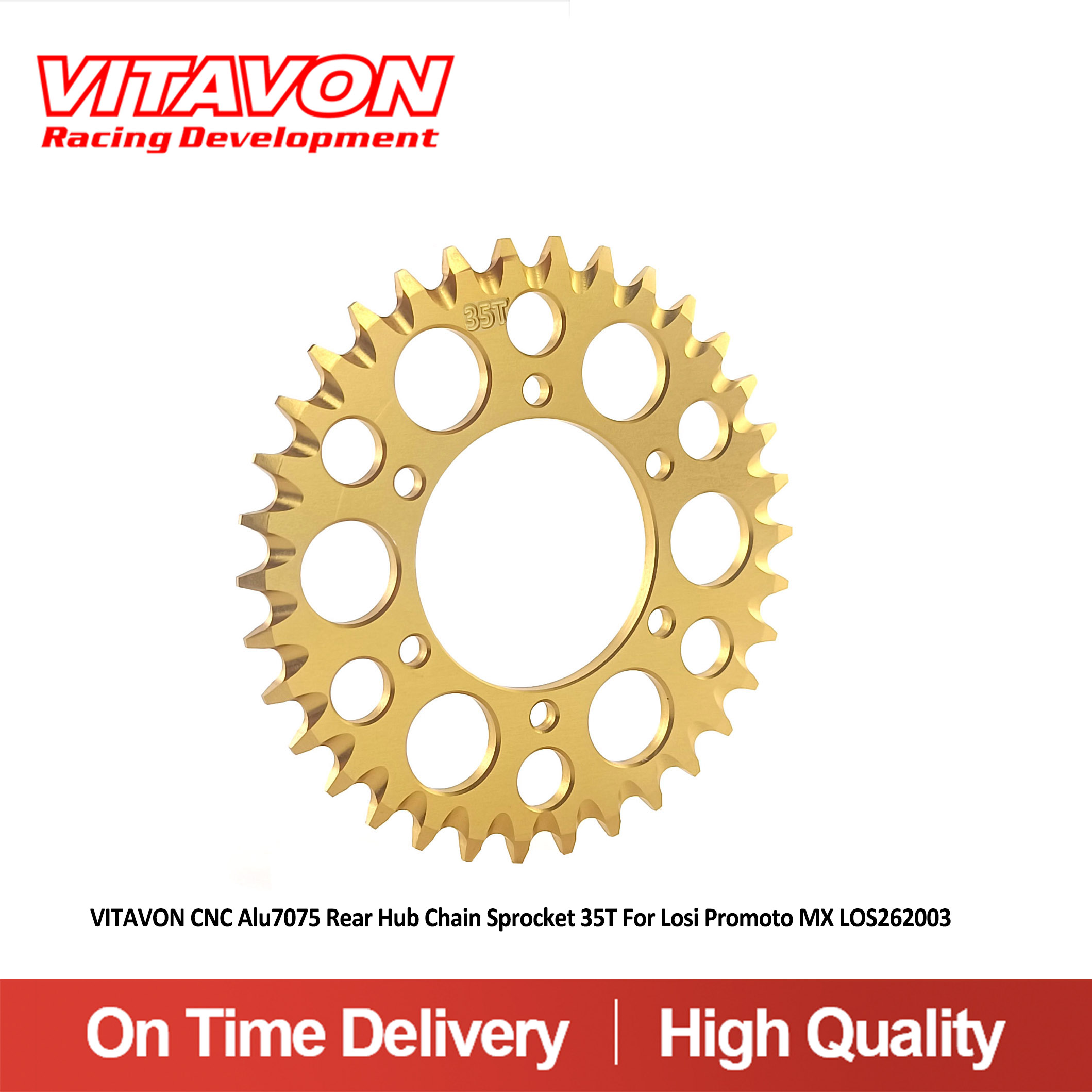 VITAVON CNC Alu7075 Rear Hub C - đánh giá và giá Chain Sprocket Set