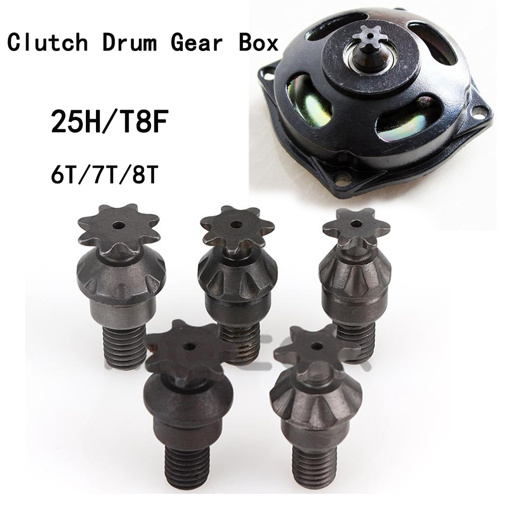25H T8F 6/7/8 Teeth Clutch Dru - đánh giá và giá Sprocket Chain