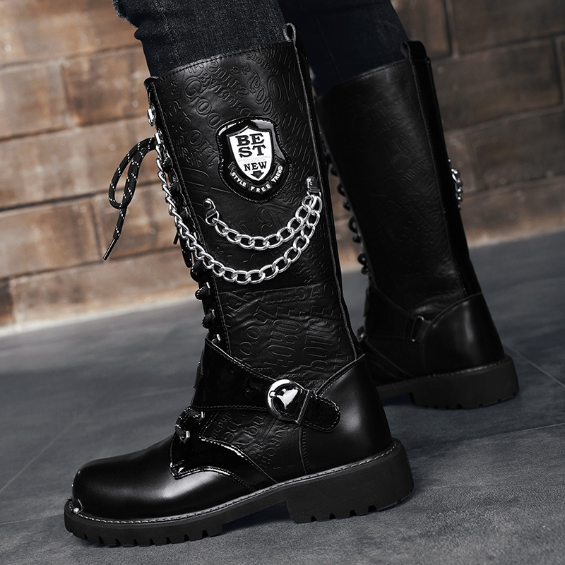 Men's plus size Casual High To - đánh giá và giá Motorcycle Chain