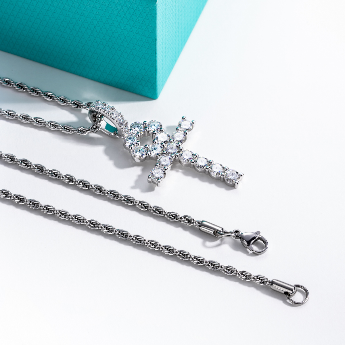 AnuJewel 8.1cttw D Color Moiss - đánh giá và giá Ansi Chain