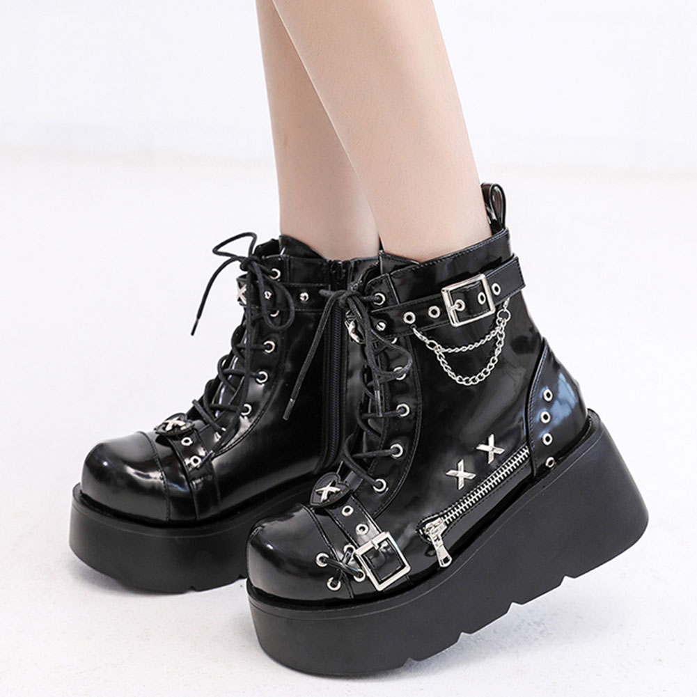 Brand New Ladies Goth Platform - đánh giá và giá Motorcycle Chain