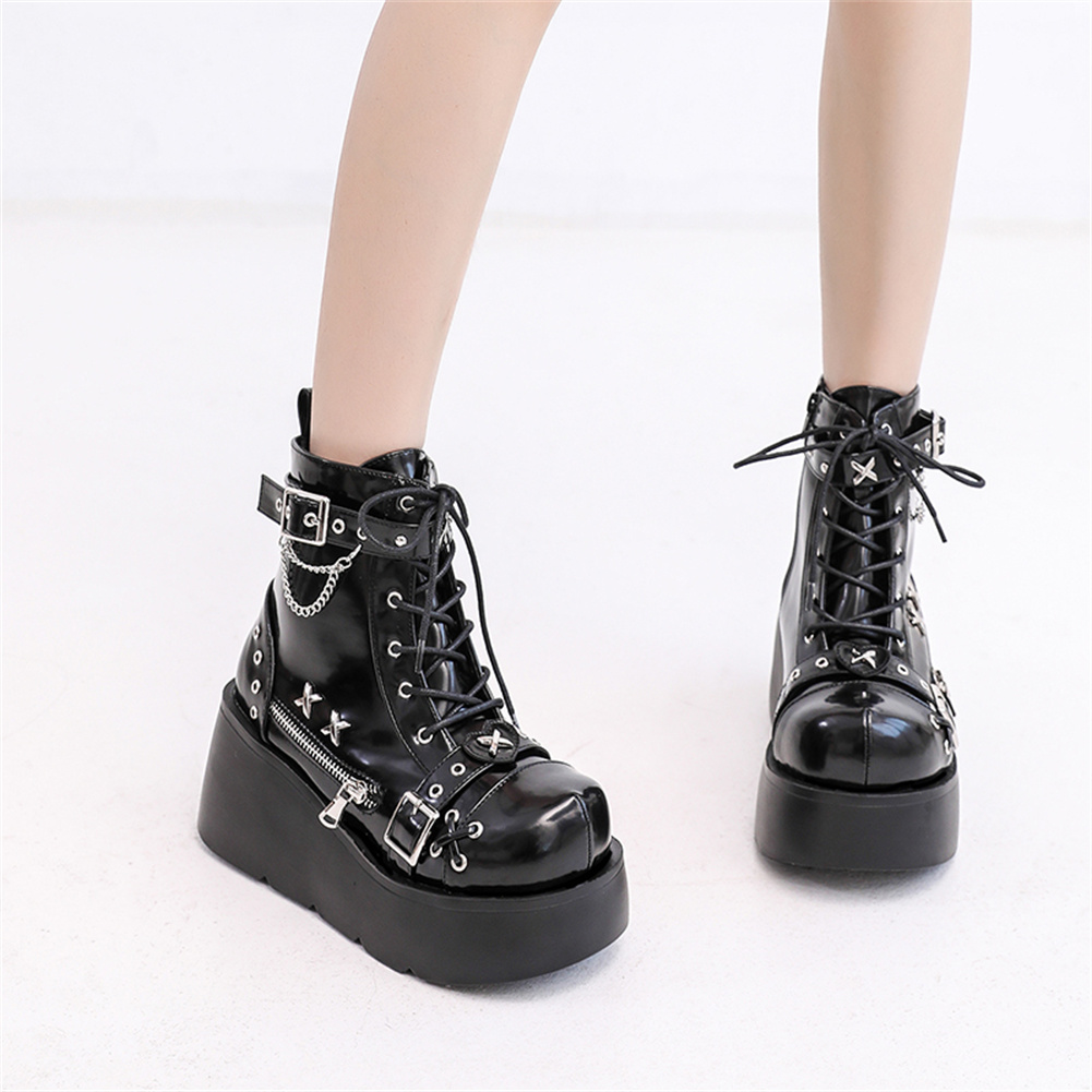 Brand New Ladies Goth Platform - đánh giá và giá Motorcycle Chain