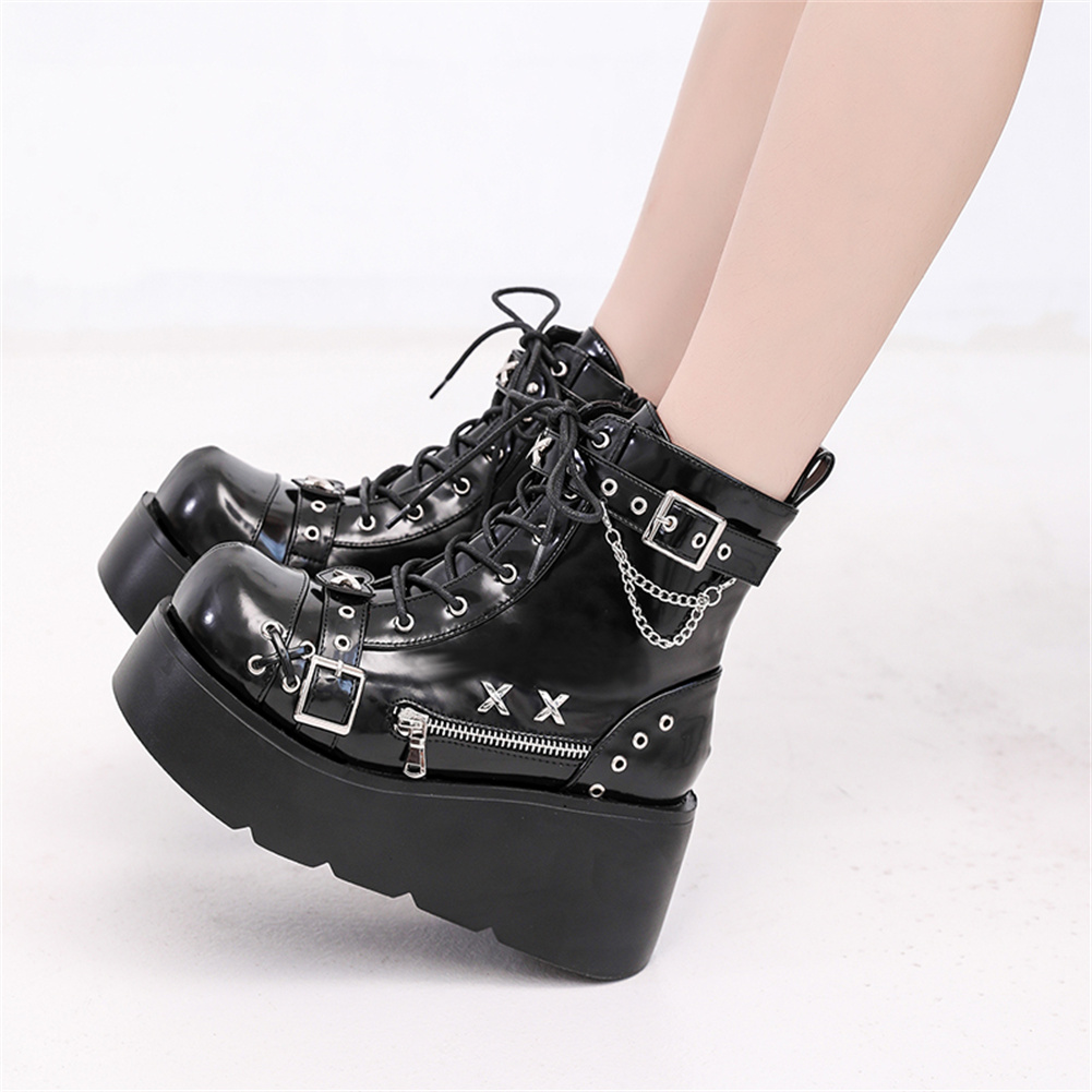 Brand New Ladies Goth Platform - đánh giá và giá Motorcycle Chain