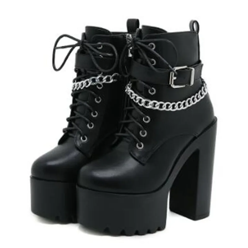 NEW Gothic Buckle Strap Ankle  - đánh giá và giá Motorcycle Chain