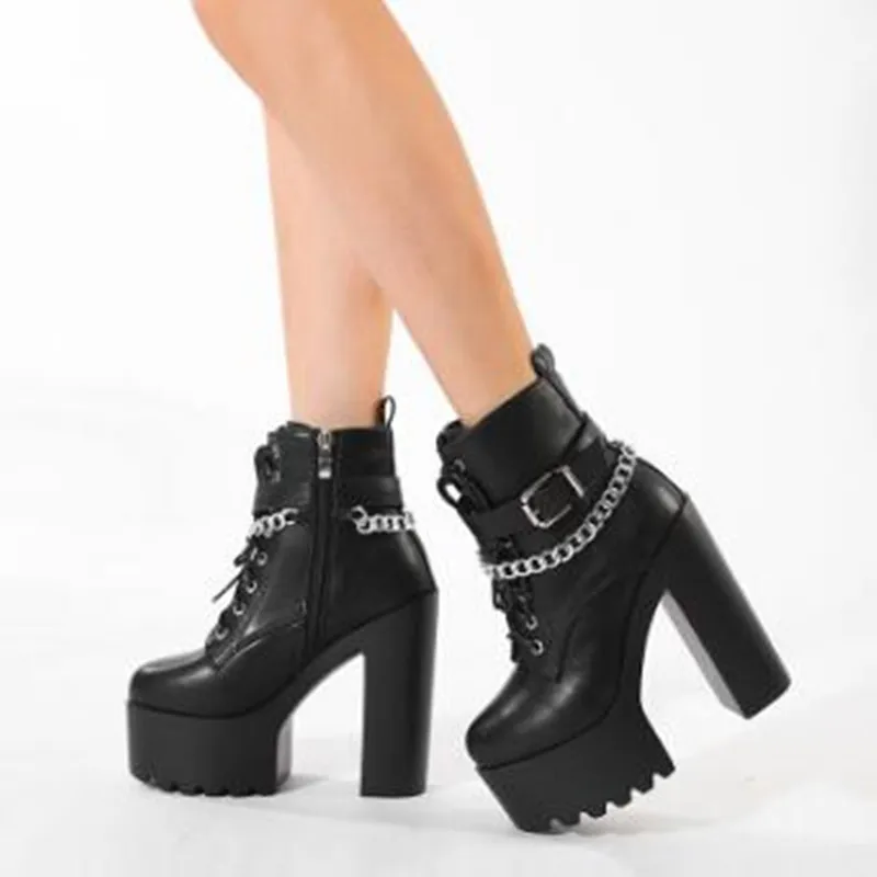 NEW Gothic Buckle Strap Ankle  - đánh giá và giá Motorcycle Chain